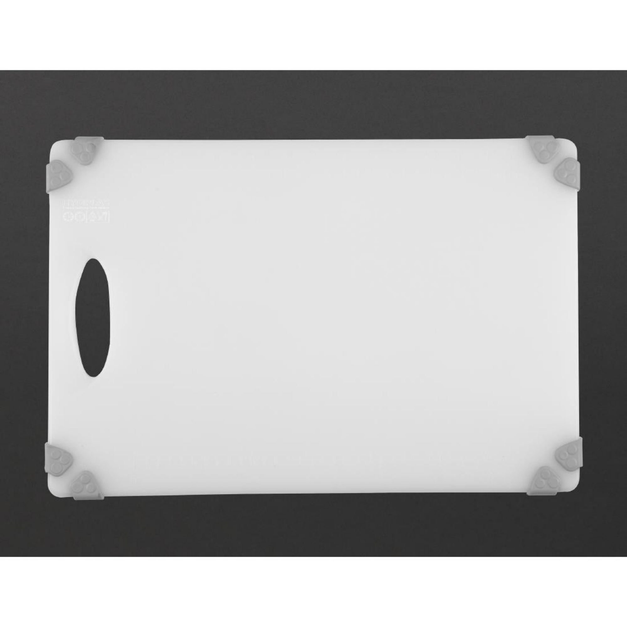 Picture of Hygiplas Commercial Grip Chopping Board White 458x306mm