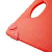 Picture of Hygiplas Commercial Grip Chopping Board Red 458x306mm - HW005