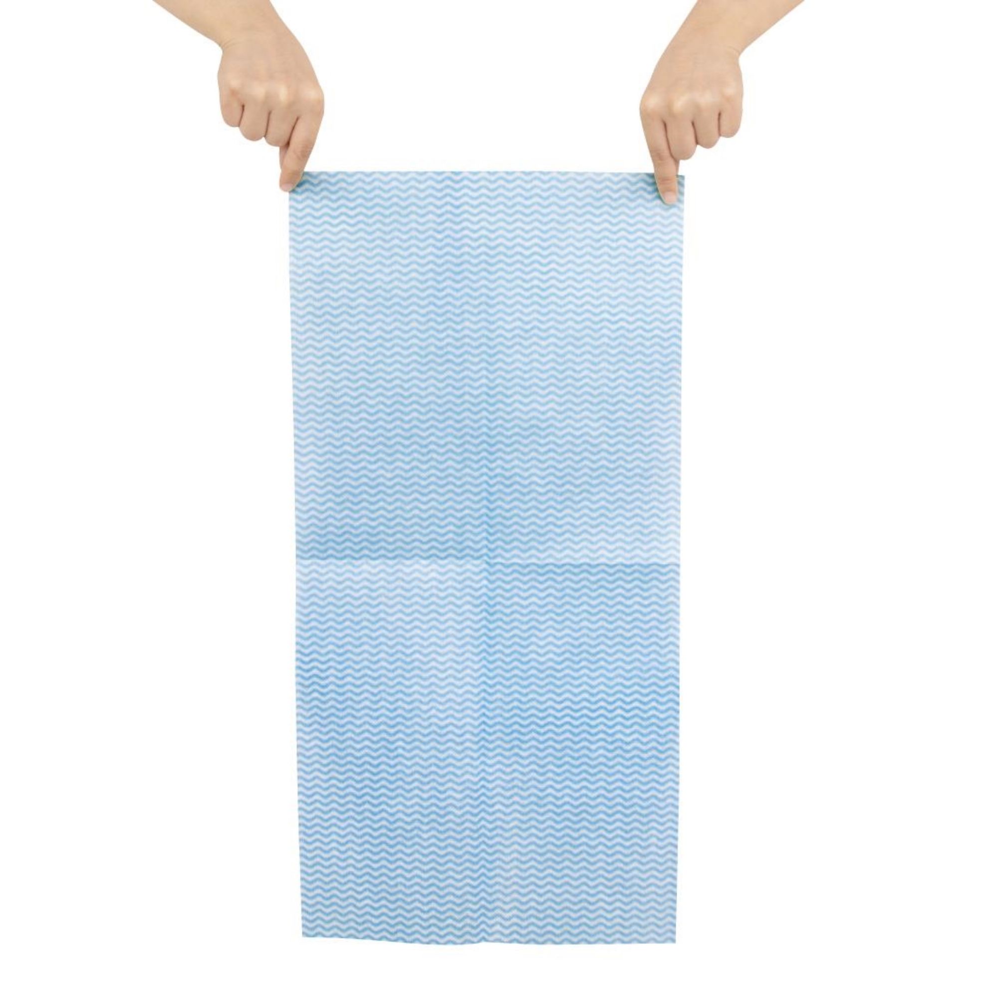 Picture of Jantex Non-Woven Cloths Blue (50 Pack)