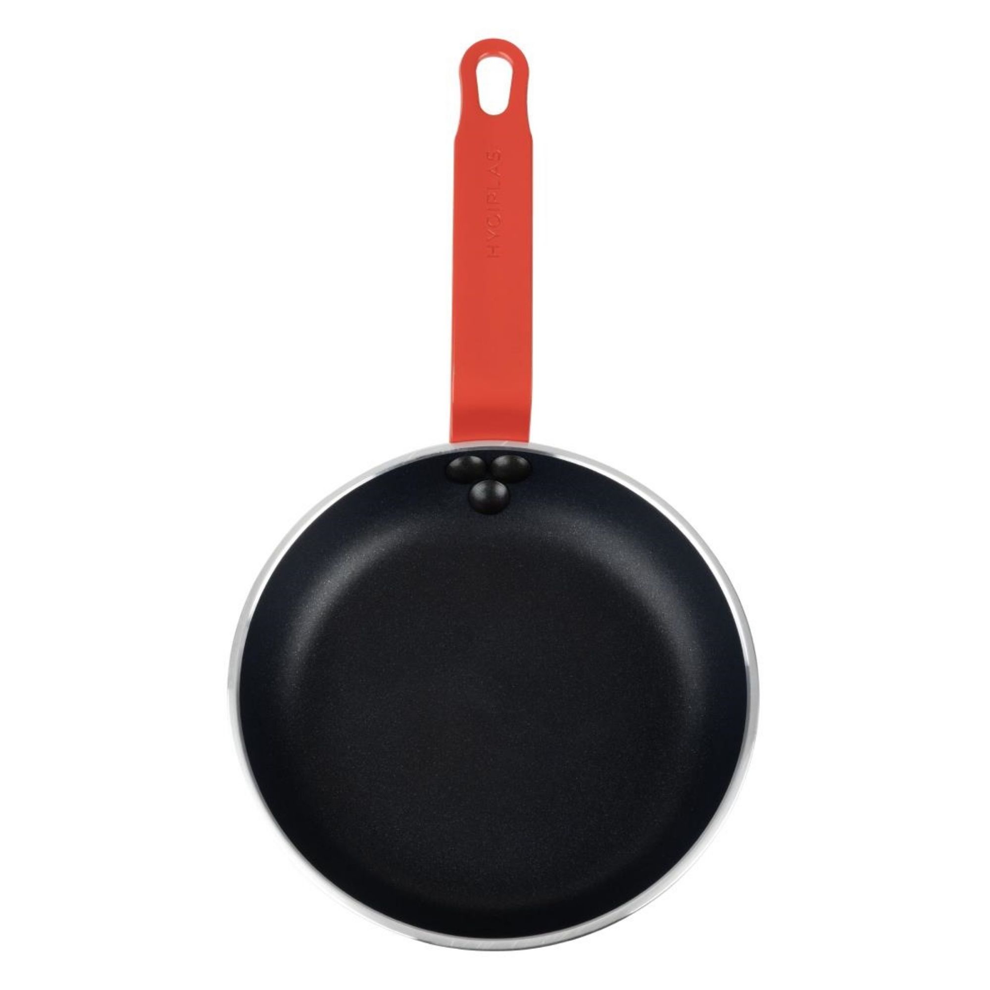 Picture of Hygiplas Aluminium Non-stick Teflon Platinum Plus Frying Pan with Red Handle 20cm