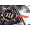 Picture of Hygiplas Aluminium Non-stick Teflon Platinum Plus Frying Pan with Red Handle 20cm - HT964