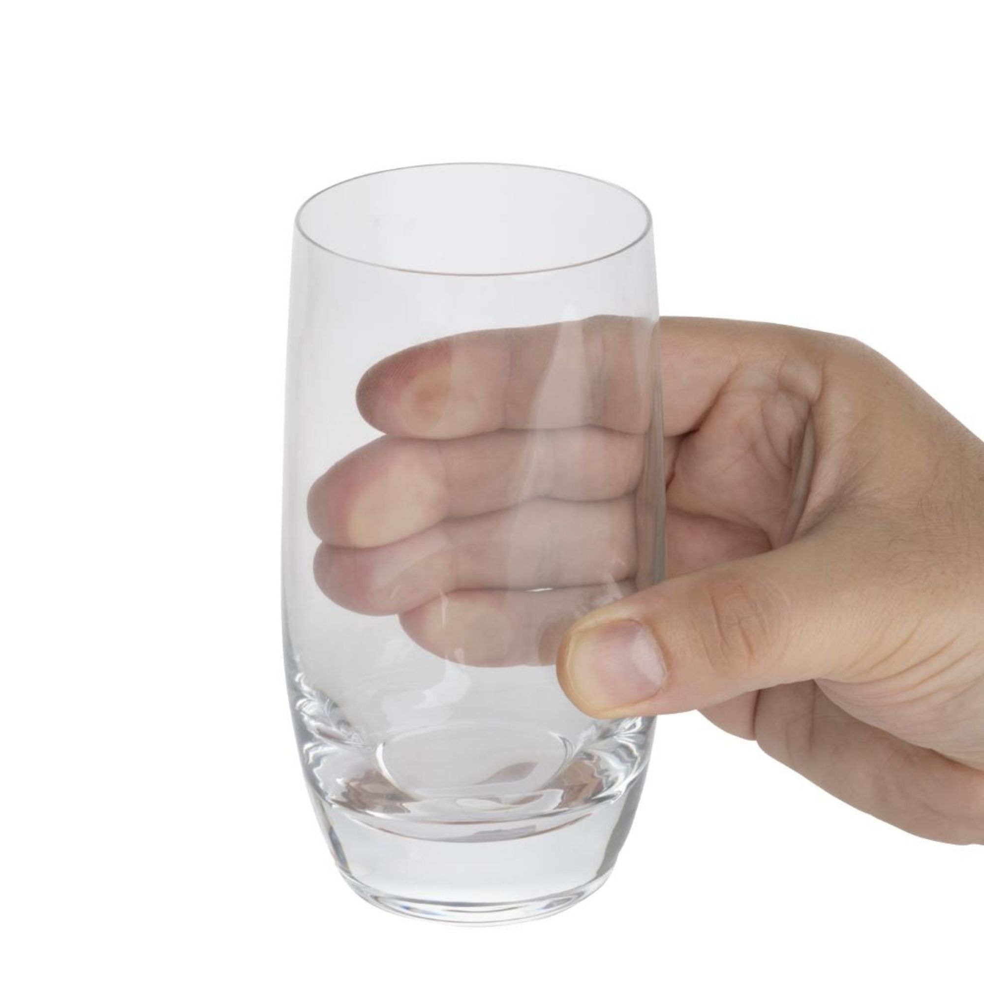 Picture of Olympia Verona Hi Ball Crystal Tumblers 285ml (6 Pack)