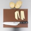 Picture of Hygiplas High Density Brown Chopping Board Small 305x229x12mm - HC864