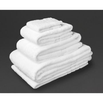 Picture of Mitre Luxury Savanna Face Cloth White (10 pack)