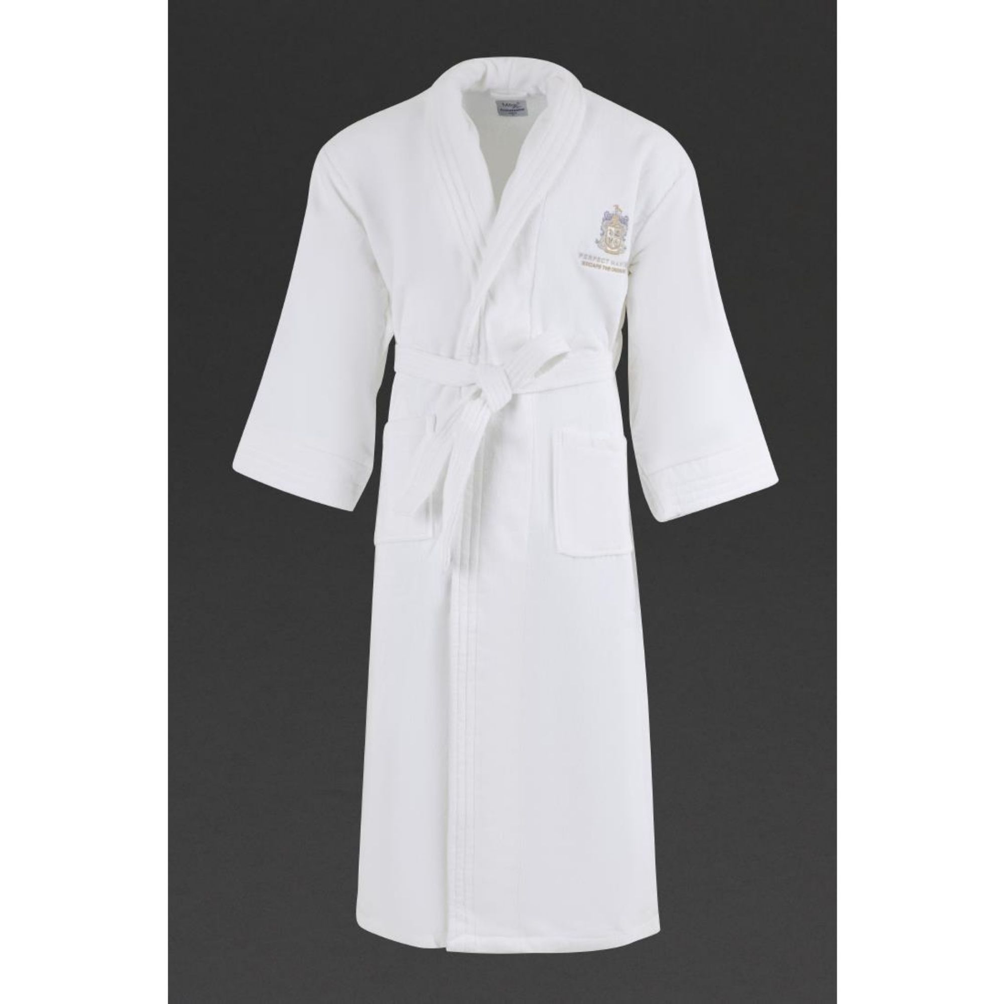 Picture of Mitre Luxury Ambassador Large Bathrobe White