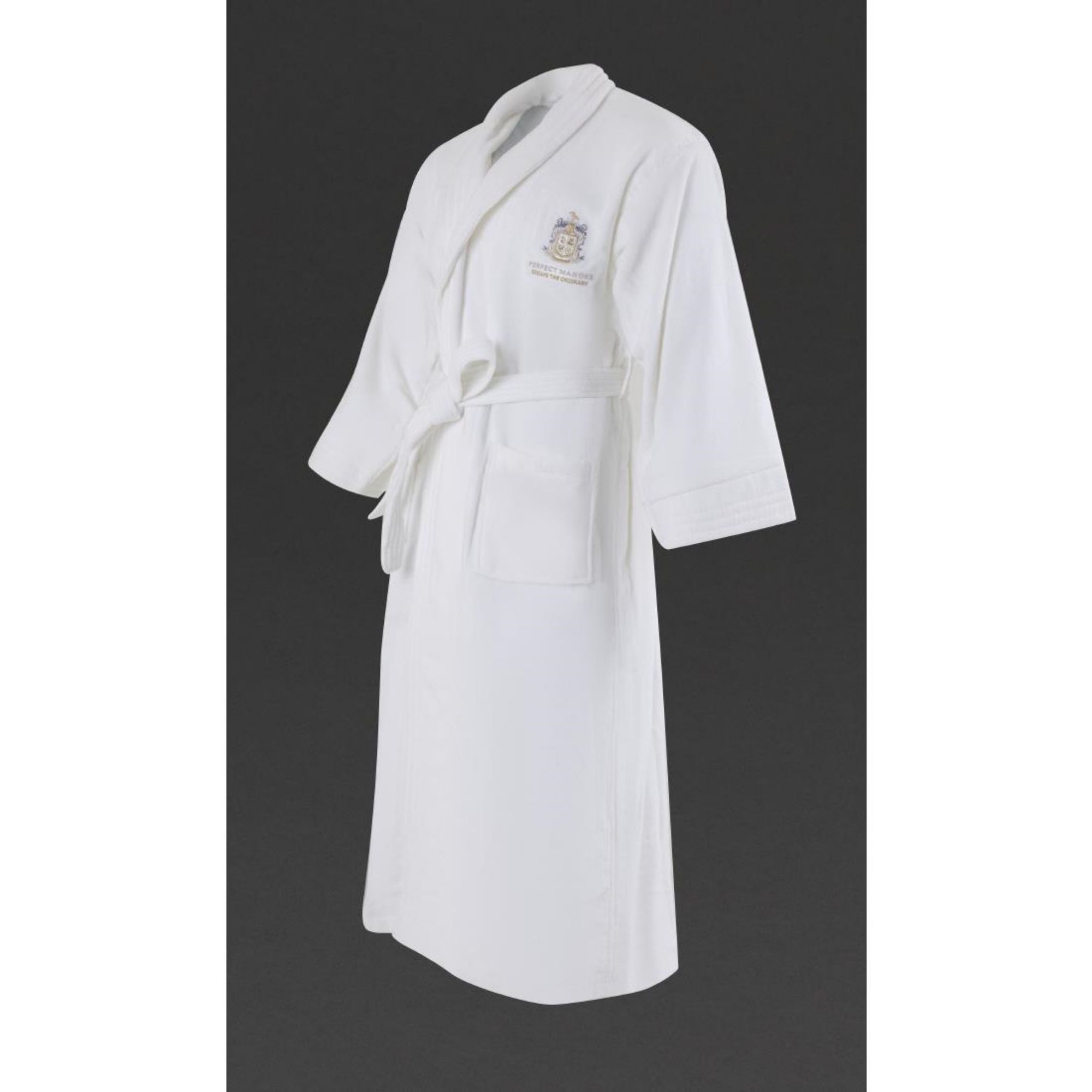 Picture of Mitre Luxury Ambassador Large Bathrobe White