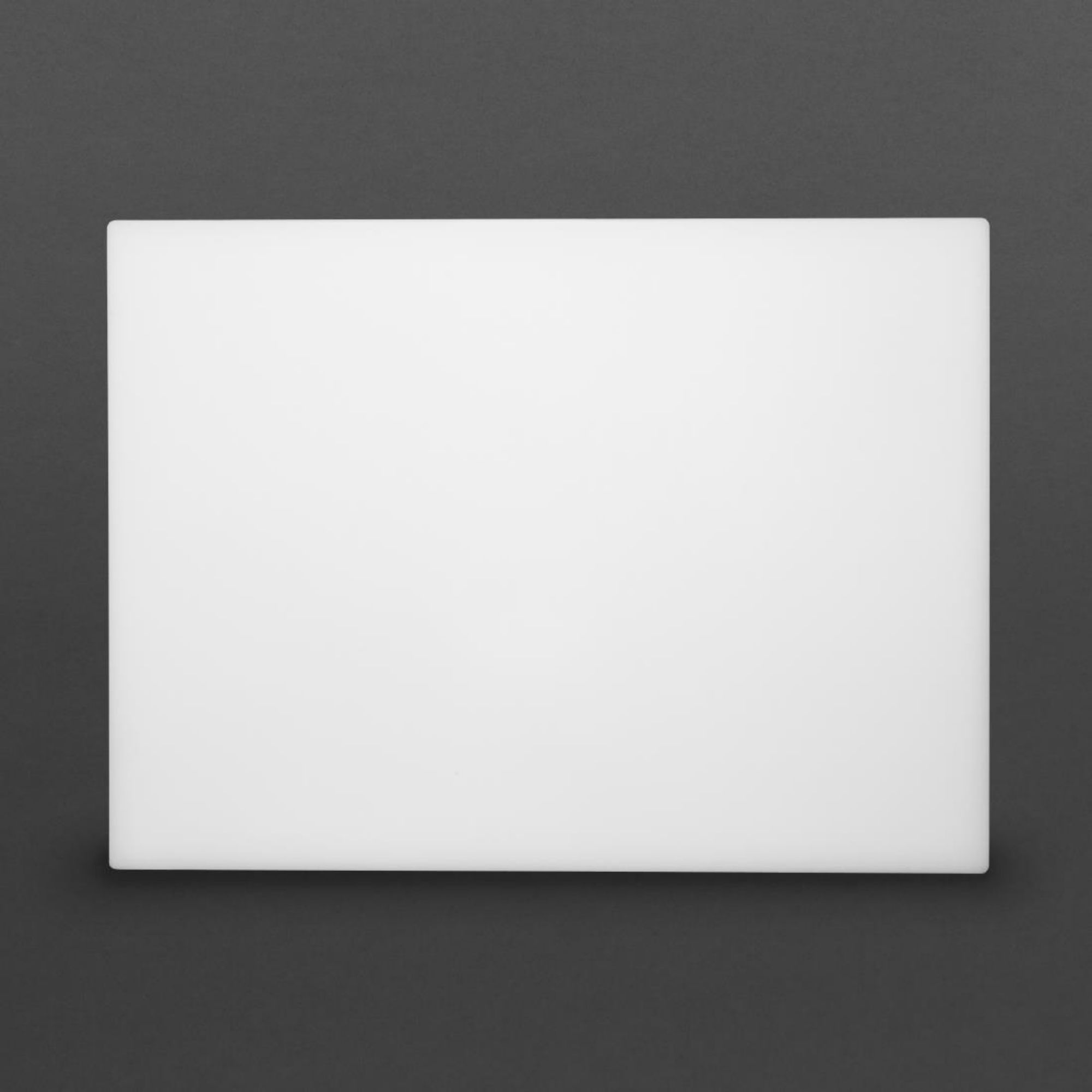 Picture of Hygiplas Thick Low Density White Chopping Board Large 600x450x20mm