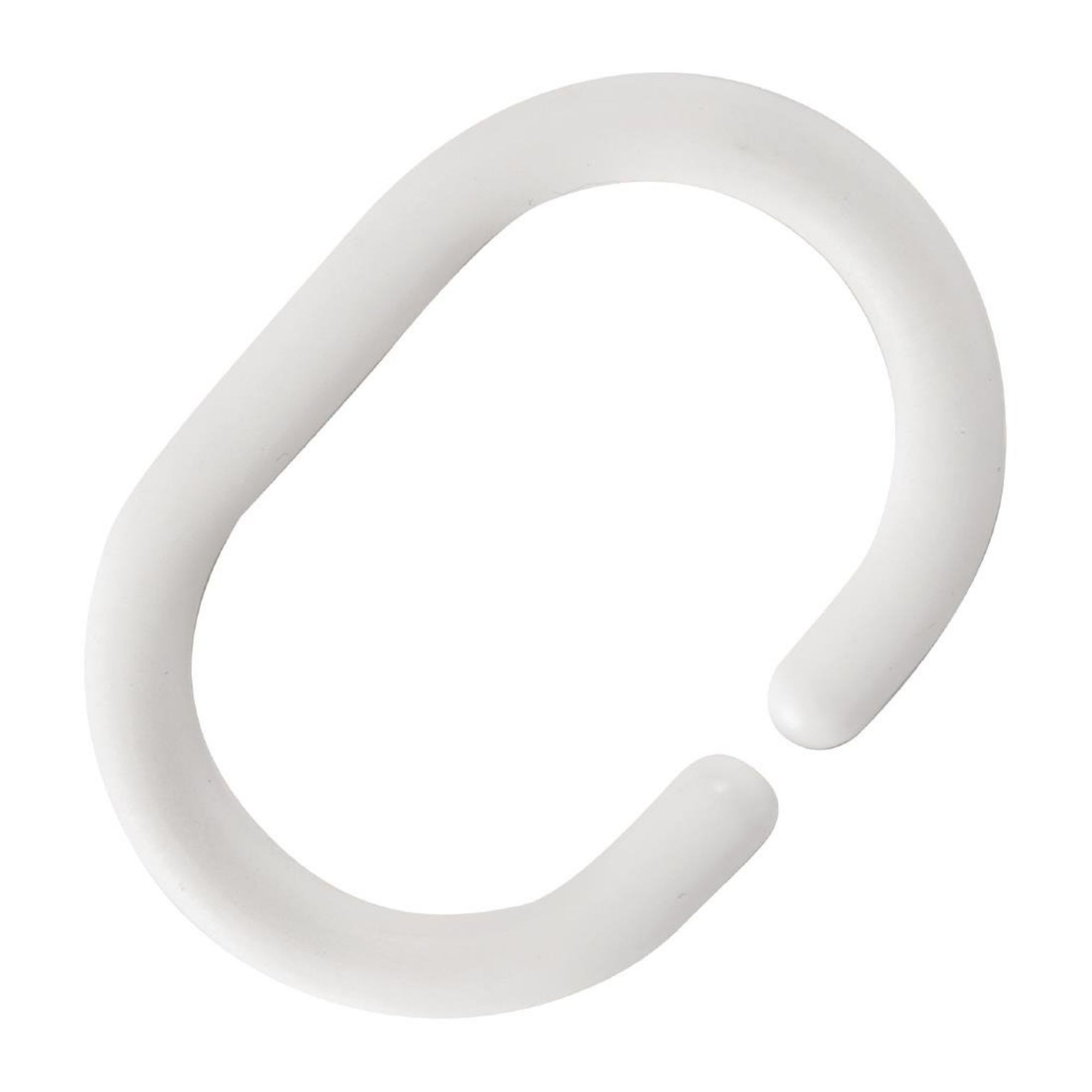 Picture of Mitre Essentials May Plastic Shower Curtain Ring (12 pack) - GT789