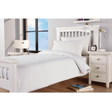 Picture of Mitre Essentials Spectrum Duvet Cover White Double