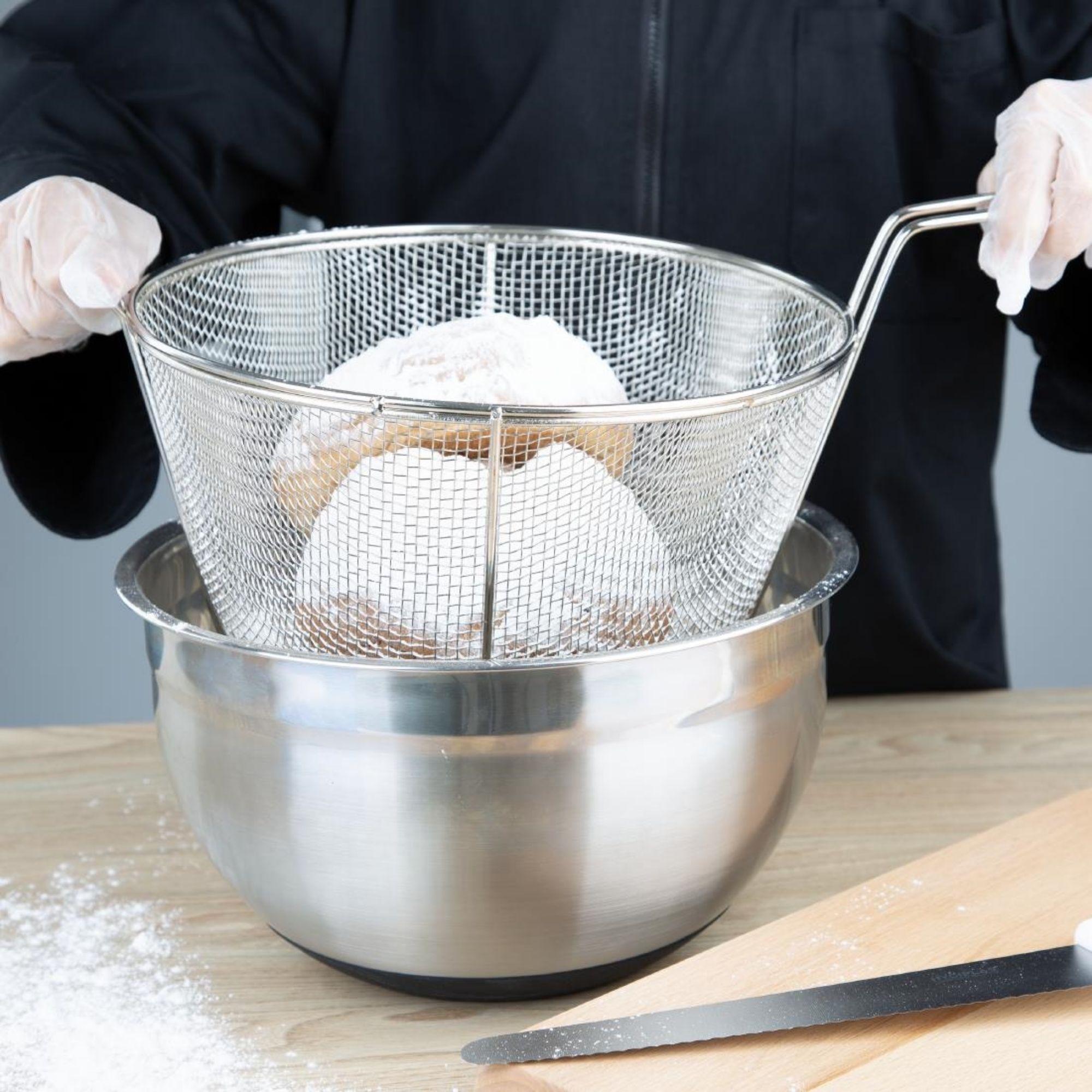 Picture of Vogue Stainless Steel Breading Basket 292mm