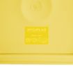 Picture of Hygiplas Square Food Storage Container Lid Yellow Small - FX137