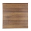 Picture of Bolero Pre-drilled Square Tabletop Rustic Oak 700mm - GR330