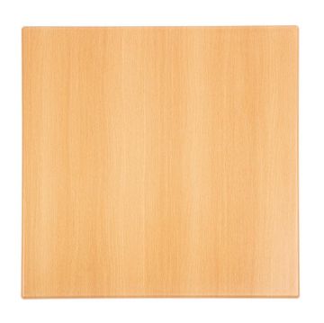 Picture of Bolero Pre-drilled Square Tabletop Beech Effect 600mm
