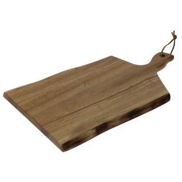 Picture of Olympia Acacia Wood Wavy Handled Wooden Board Small 305mm