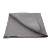 Picture of Olympia Linen Table Napkin Grey 400x400mm (12 Pack) - FW698