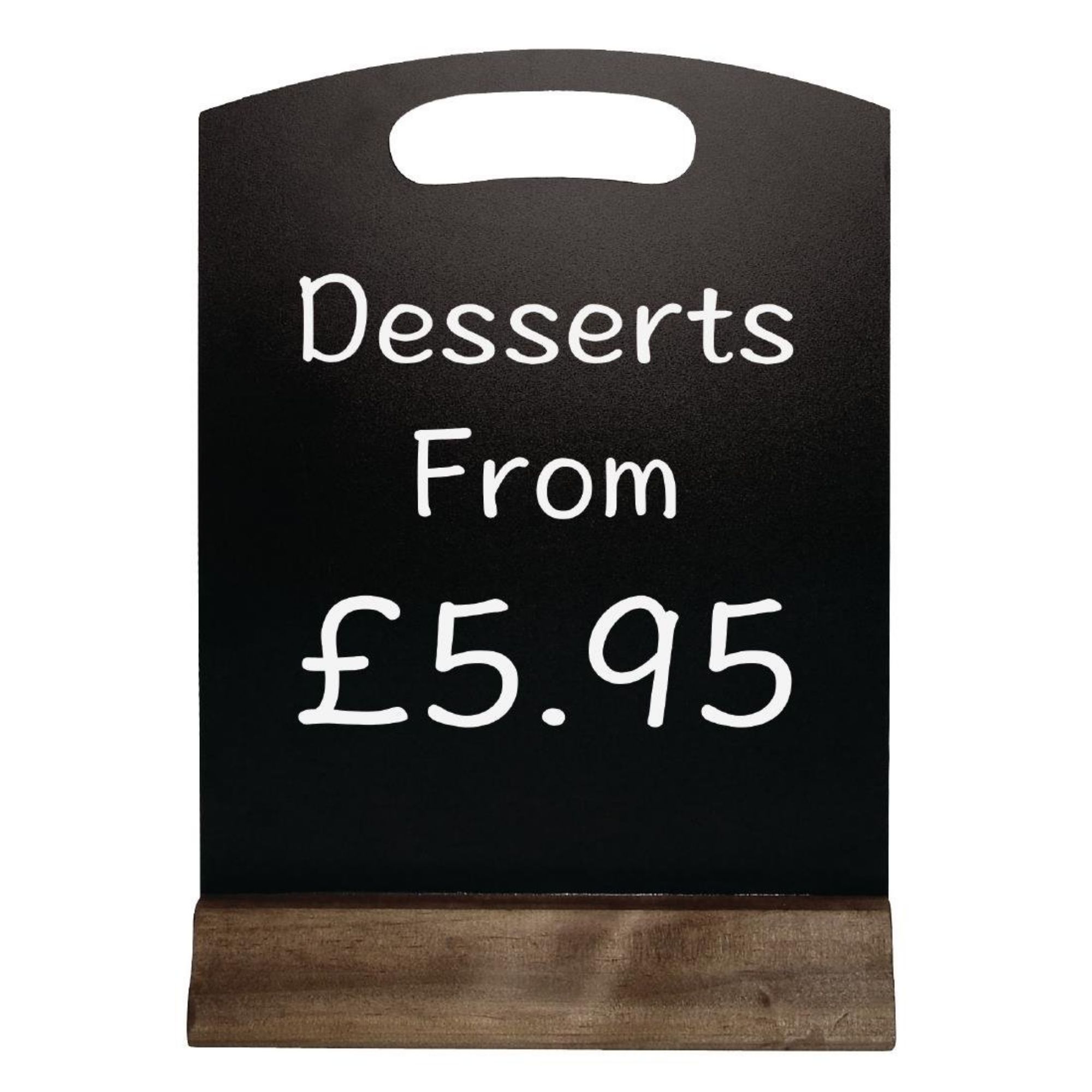 Picture of Olympia Freestanding Table Top Blackboard 225 x 150mm