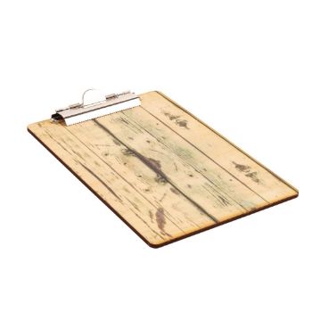 Picture of Wood Effect A5 Menu Presentation Clipboard