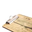 Picture of Wood Effect A5 Menu Presentation Clipboard - GM301