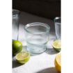 Picture of Olympia Recycled Glass Ribbed Stackable Tumblers 300ml (6 pack) - FU597