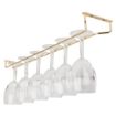 Picture of Beaumont Brass Wine Glass Rack 606mm - GM205