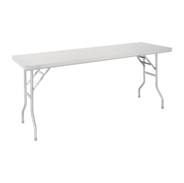 Picture of Vogue Stainless Steel Folding Work Table 1830x610x780mm