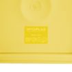 Picture of Hygiplas Square Food Storage Container Lid Yellow Medium - FX138