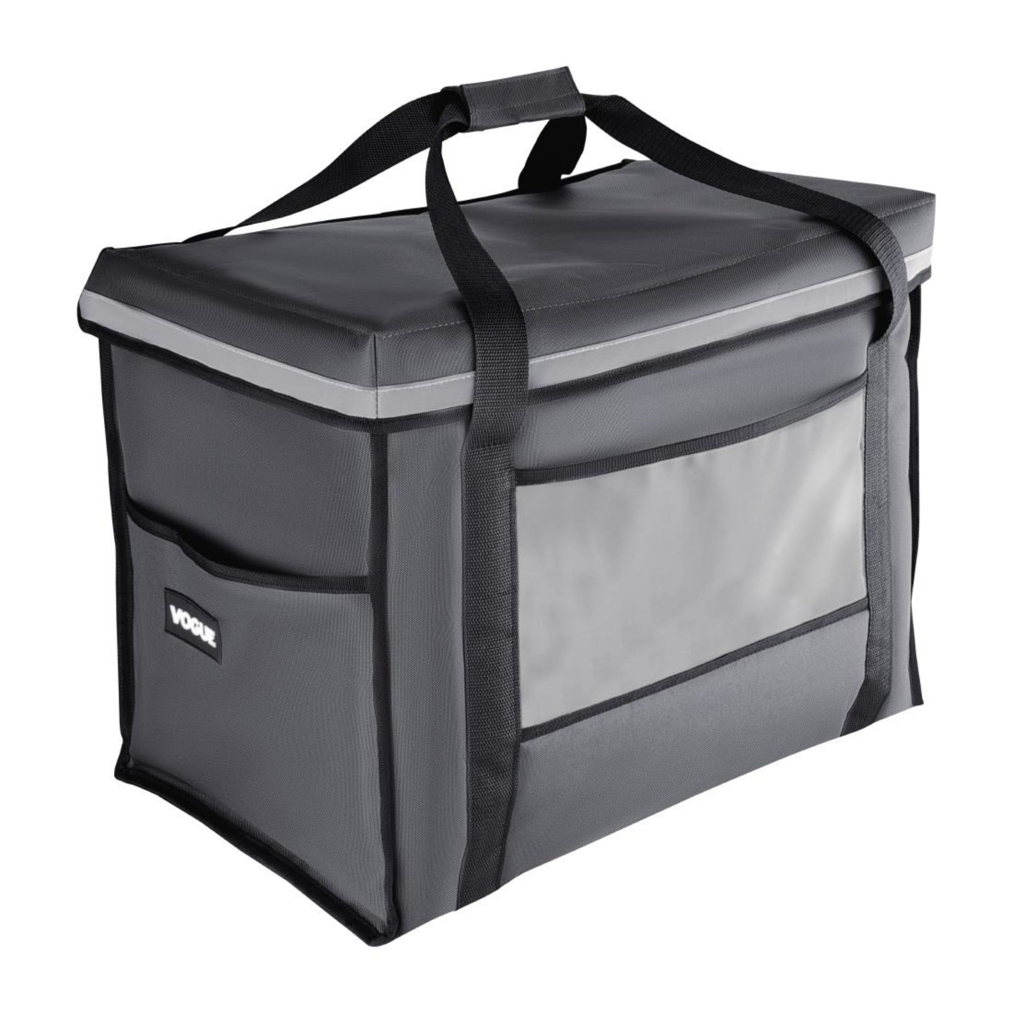Picture of Vogue Insulated Folding Delivery Bag Grey 540x360x430mm - FR226