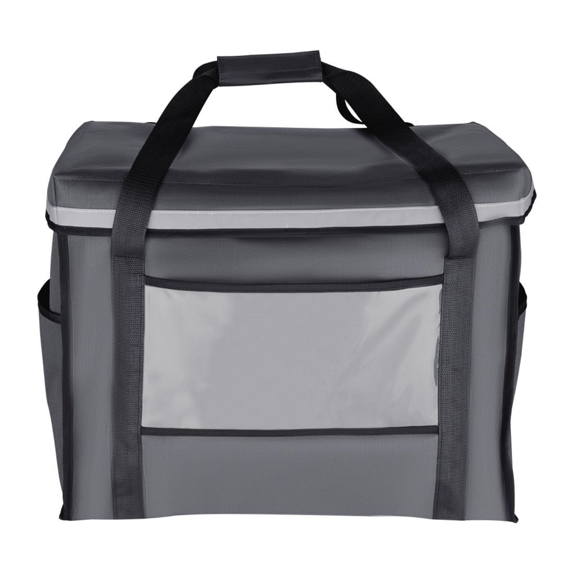 Picture of Vogue Insulated Folding Delivery Bag Grey 540x360x430mm