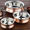 Picture of Olympia Medium Handi Serving Dish Copper 660ml - FE298