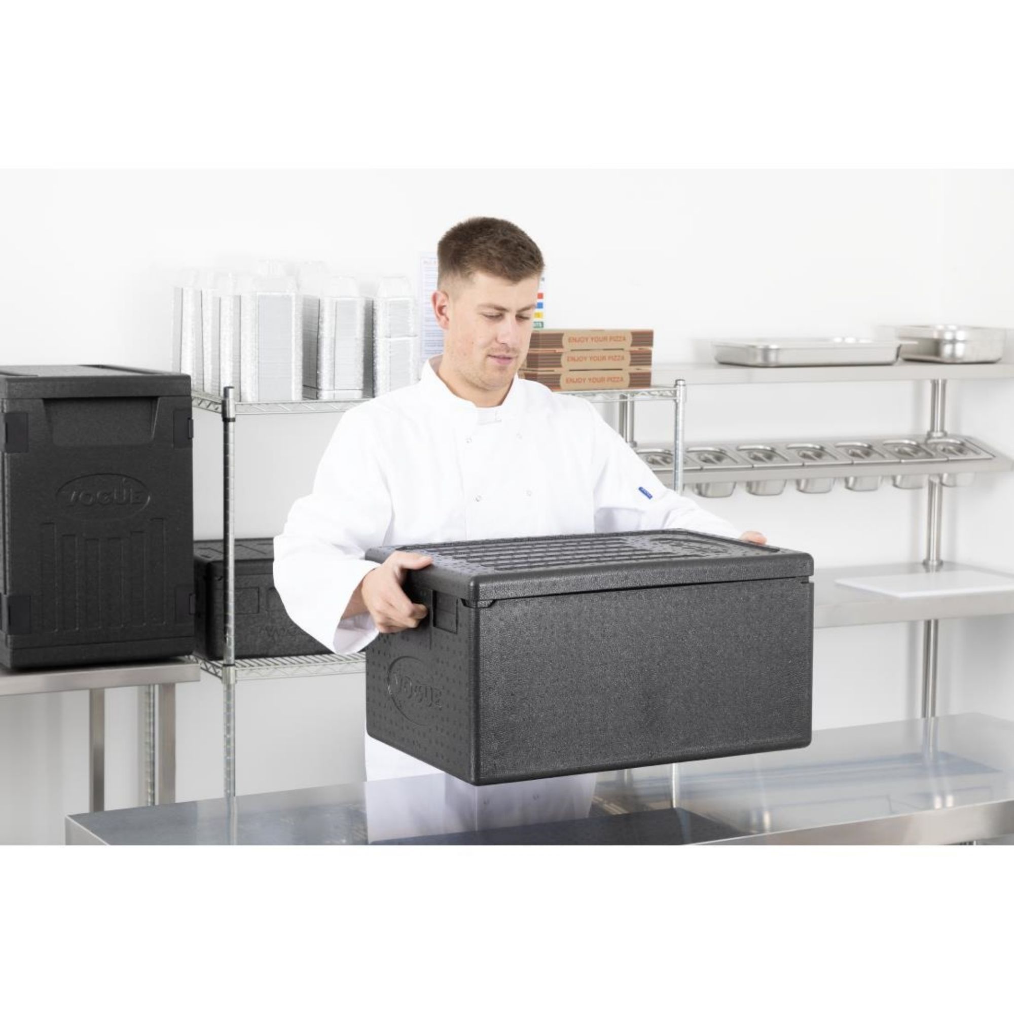 Picture of Vogue Insulated EPP Food Transport Box 46Ltr GN Size