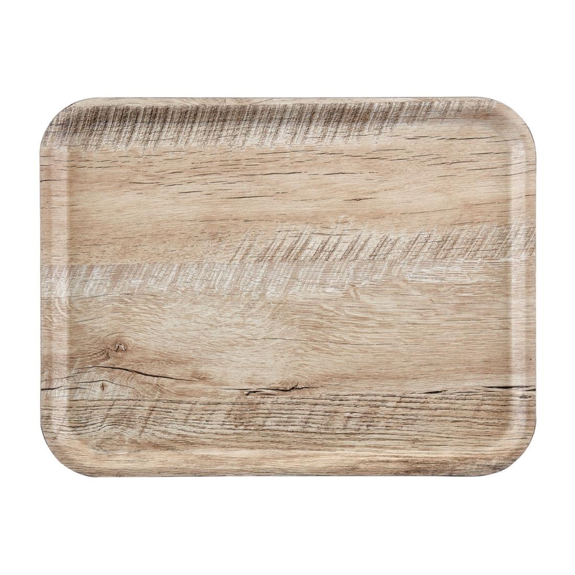 Picture of Cambro Madeira Laminate Canteen Tray Light Oak 430mm - DR580