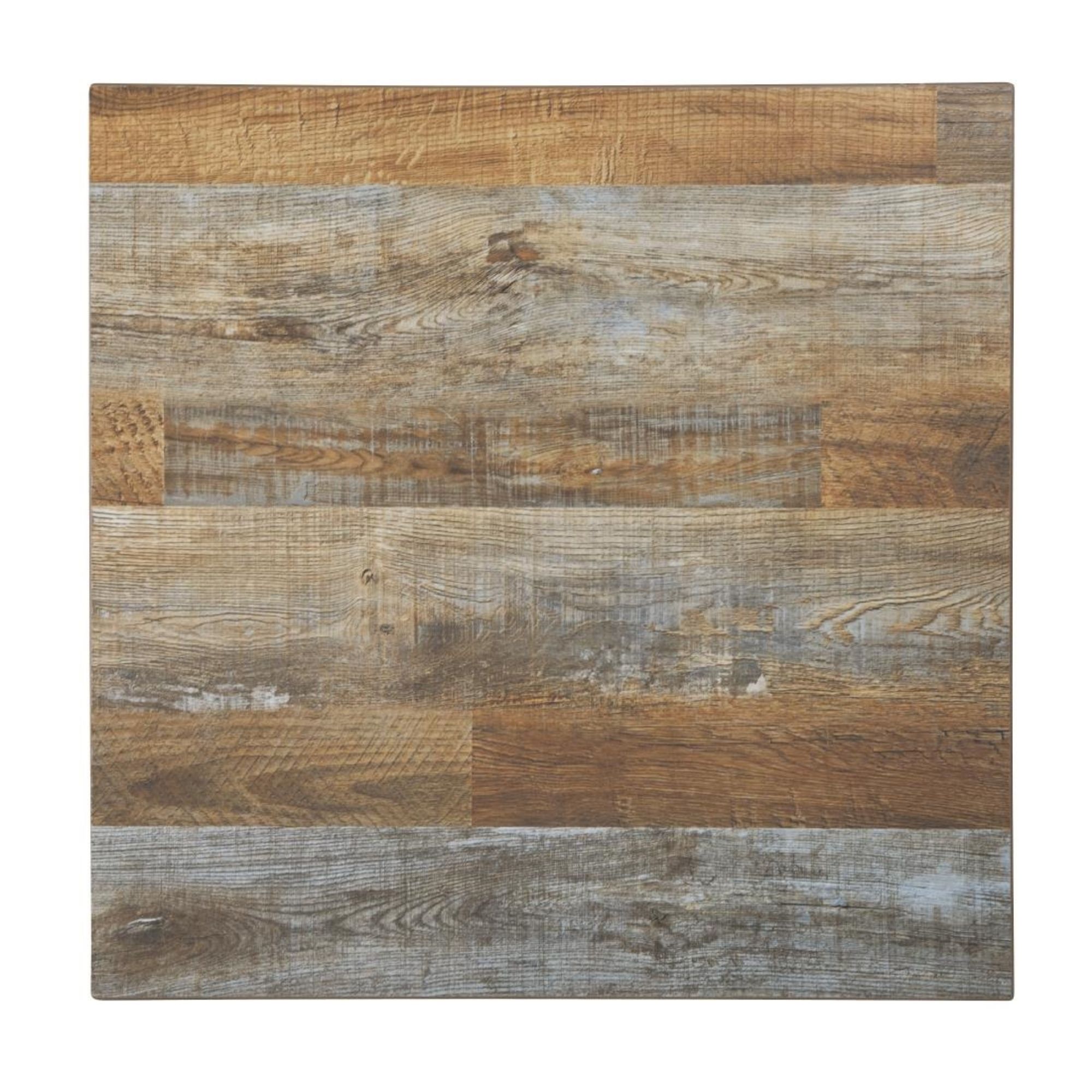 Picture of Bolero Pre-Drilled Square Table Top Urban Dark 700mm