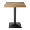 Picture of Bolero Pre-Drilled Square Table Top Urban Dark 700mm - DR823