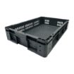 Picture of Vogue Perforated Plastic Storage Crate 600x400x120mm - DX999