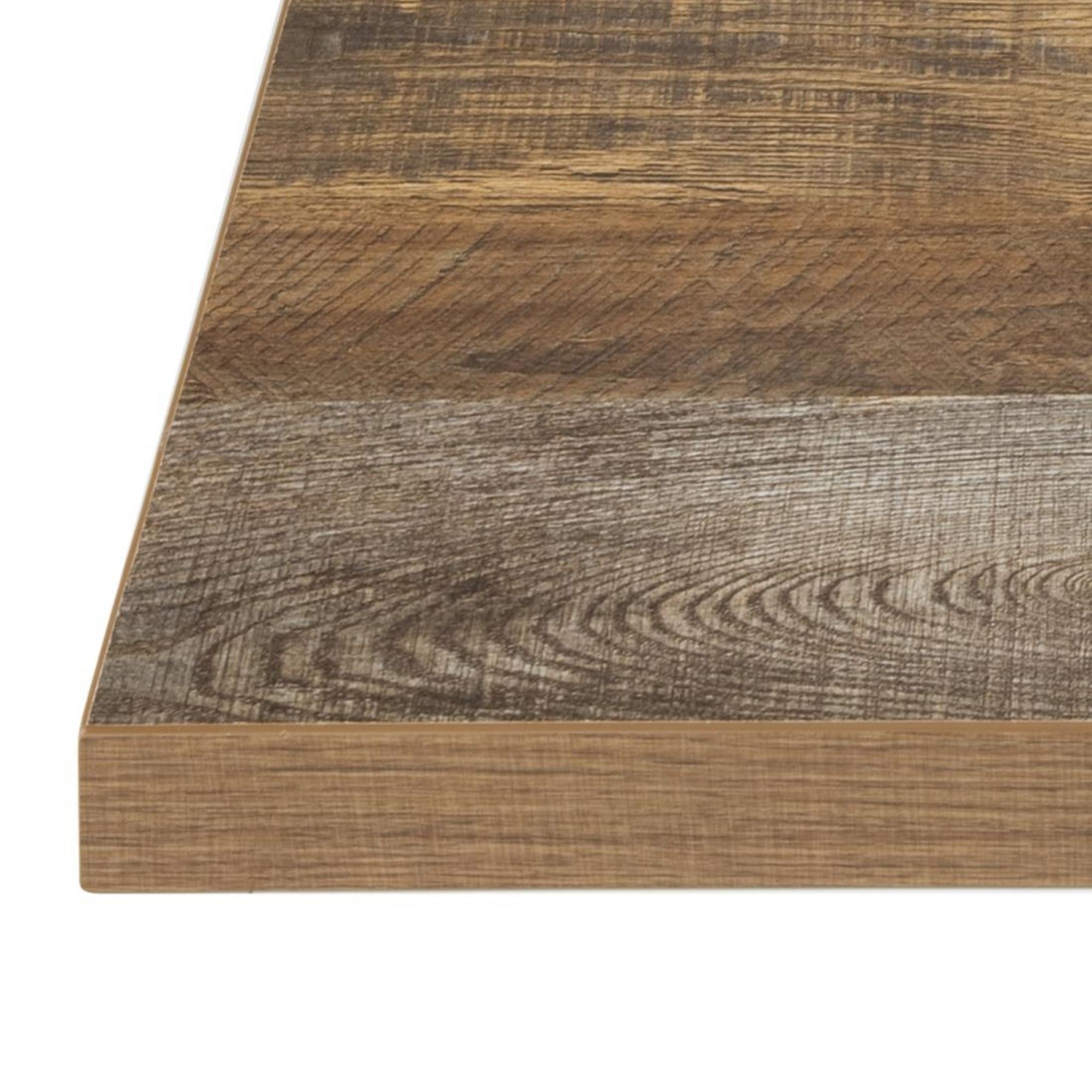 Picture of Bolero Pre-Drilled Square Table Top Urban Dark 600mm