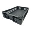 Picture of Vogue Perforated Plastic Storage Crate 600x400x120mm - DX999