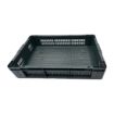 Picture of Vogue Perforated Plastic Storage Crate 600x400x120mm - DX999
