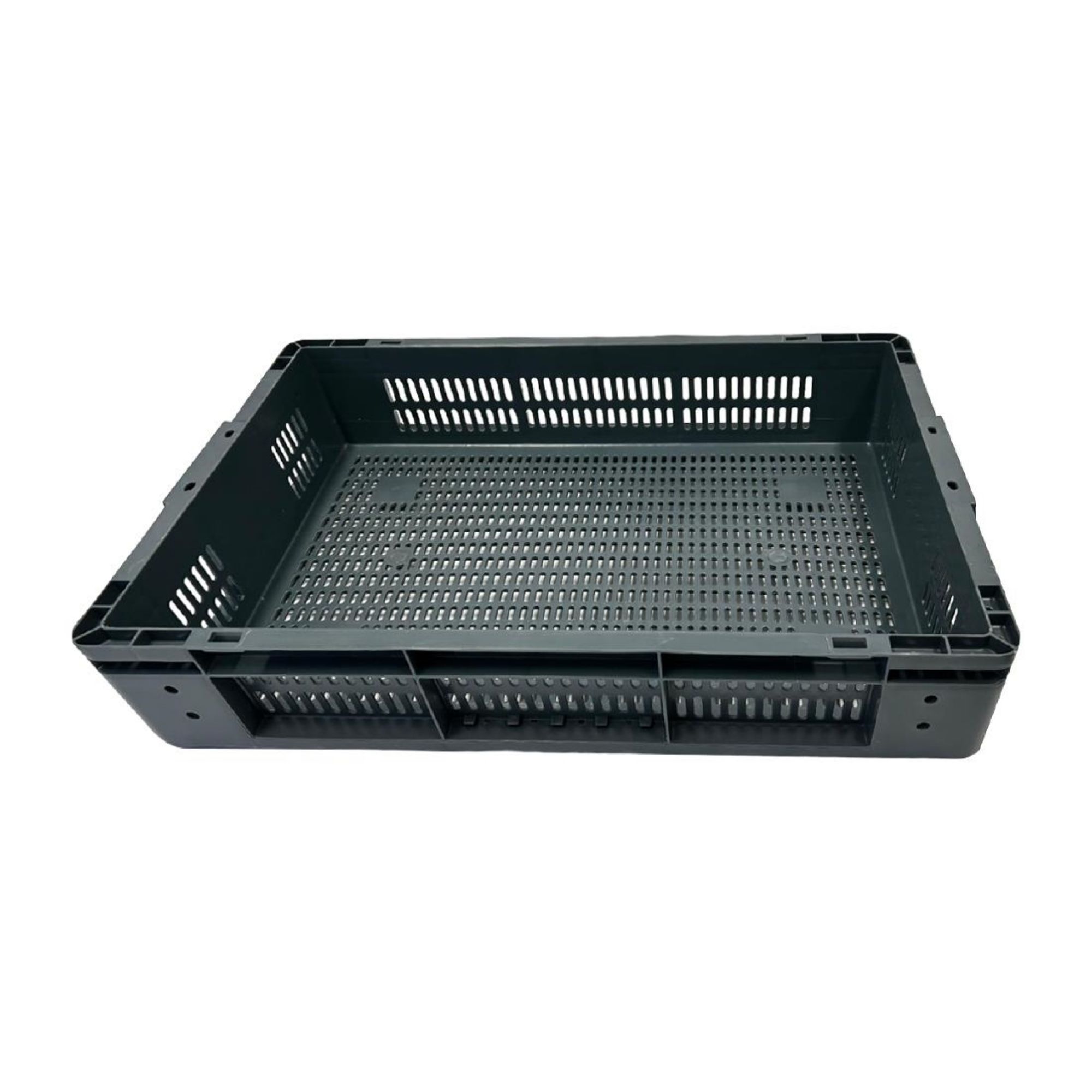 Picture of Vogue Perforated Plastic Storage Crate 600x400x120mm