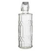 Picture of Olympia Geo Glass Water Bottle with Stopper 1Ltr (6 Pack) - DN816