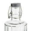 Picture of Olympia Geo Glass Water Bottle with Stopper 1Ltr (6 Pack) - DN816