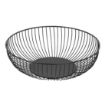 Picture of Olympia Wire Food Display Bowl Round Black 285x85mm - DP670