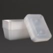 Picture of Fiesta Recyclable Plastic Microwavable Containers with Lid Large 1000ml (250 Pack) - DM183
