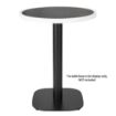 Picture of Bolero Fibre Glass Round Table Top Dark Granite Effect 580mm - DL487