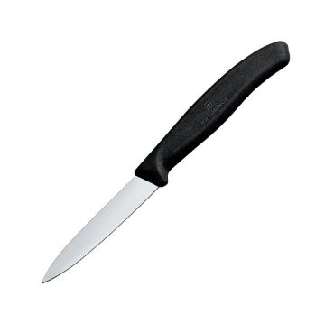 Picture of Victorinox Paring Knife Pointed Tip Black 8cm