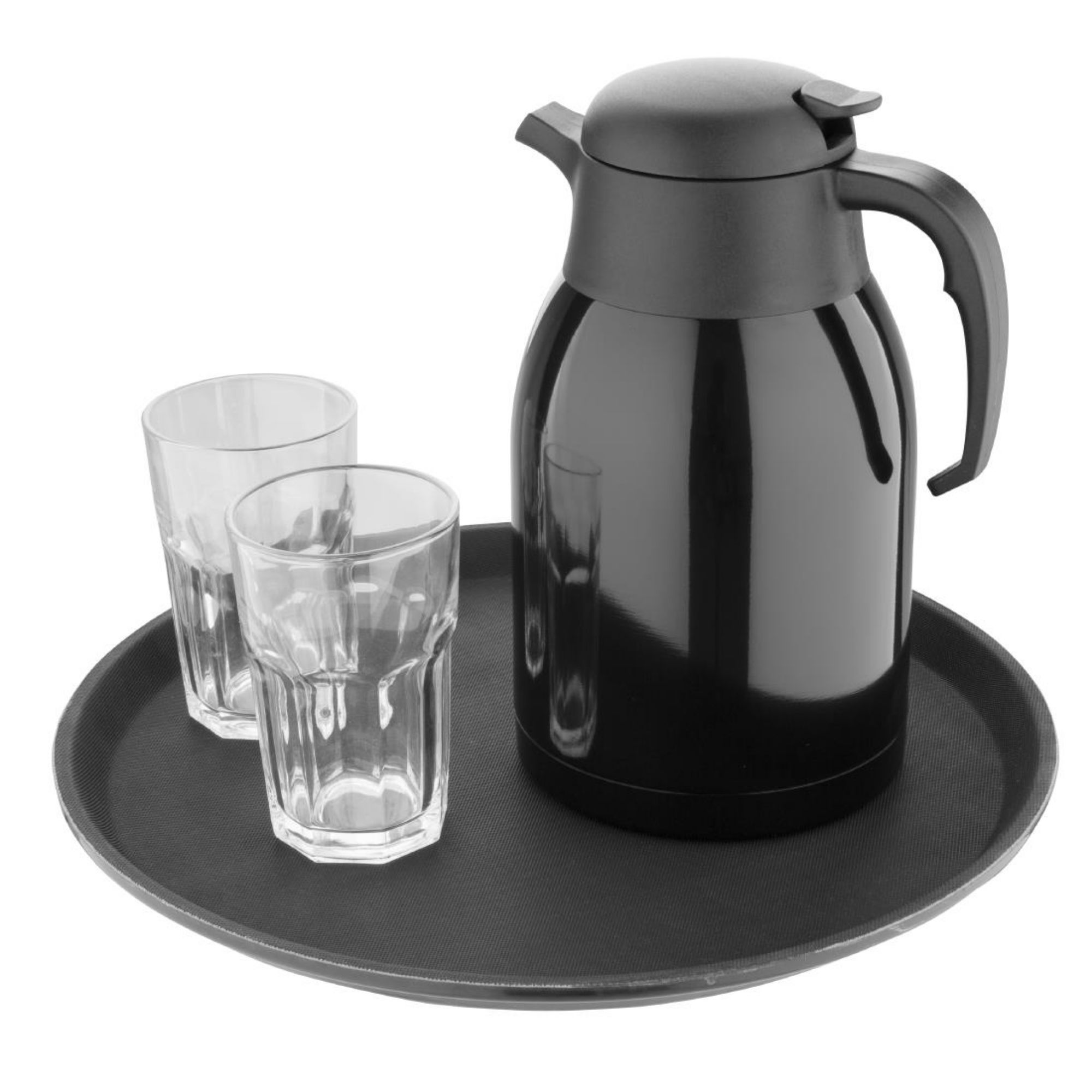 Picture of Olympia Vacuum Jug Black 2Ltr