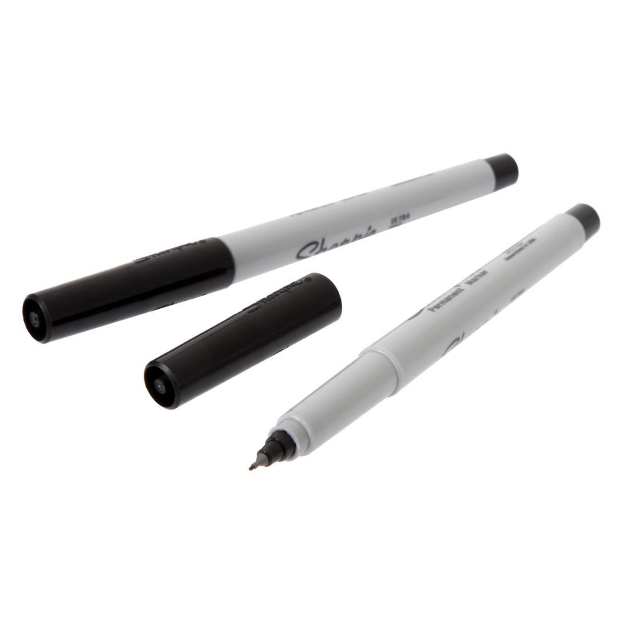 Picture of Sharpie Ultra Fine Permanent Marker Black (2 Pack)