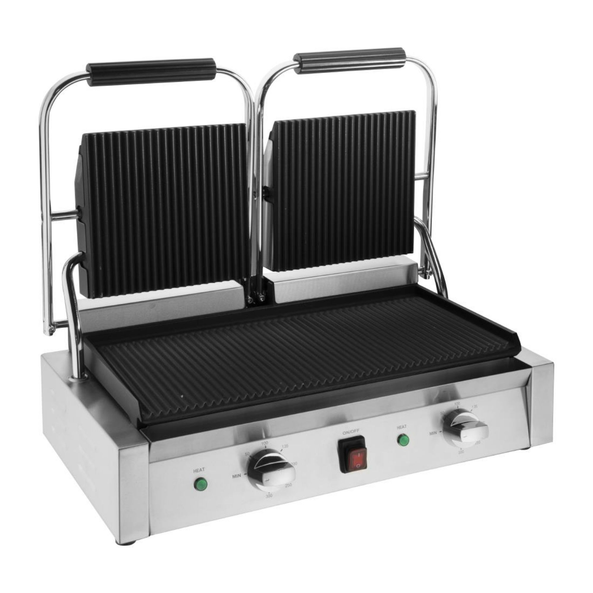 Picture of Buffalo Bistro Double Ribbed Contact Grill