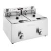 Picture of Buffalo Double Electric Fryer with Timer 2x8Ltr - CU621