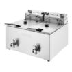 Picture of Buffalo Double Electric Fryer with Timer 2x8Ltr - CU621