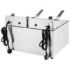 Picture of Buffalo Double Electric Fryer with Timer 2x8Ltr - CU621